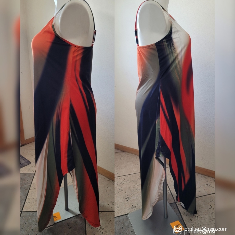 Shein Colorblocked Cami Dress - Picture 2 of 7